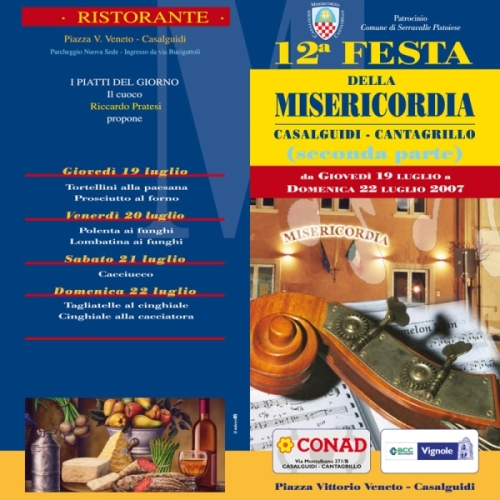 12a festa della Misericordia