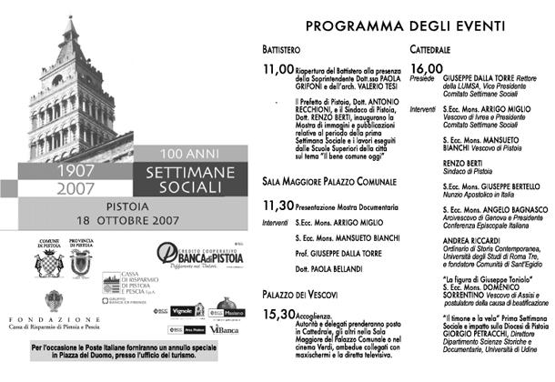 Settimane sociali 2007